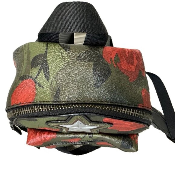 Like New Coach Camouflage Fairytale Rose w Star Mini Charlie Backpack - Picture 7 of 9